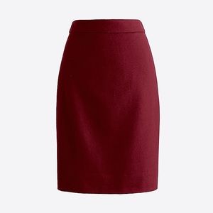 J. Crew Factory Wool Pencil Skirt - 6